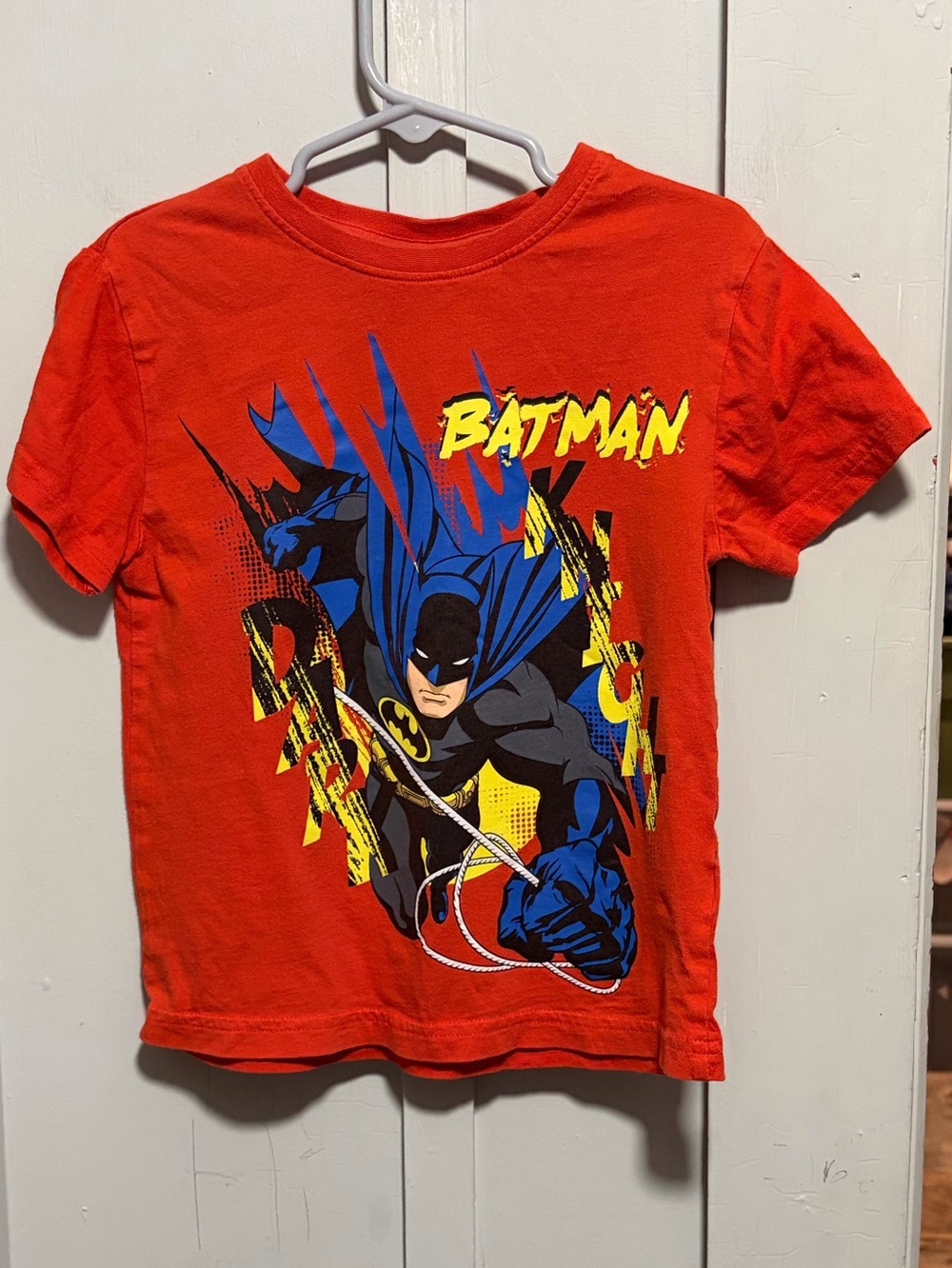 Kids Batman shirt size 4-5y